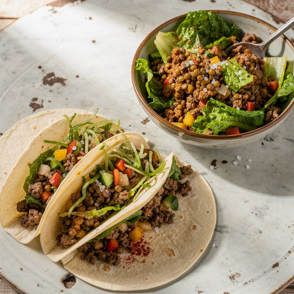 Healthy Ground Beef Tacos