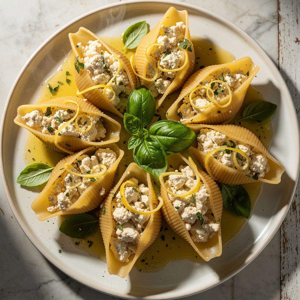 Vegan Stuffed Shells
