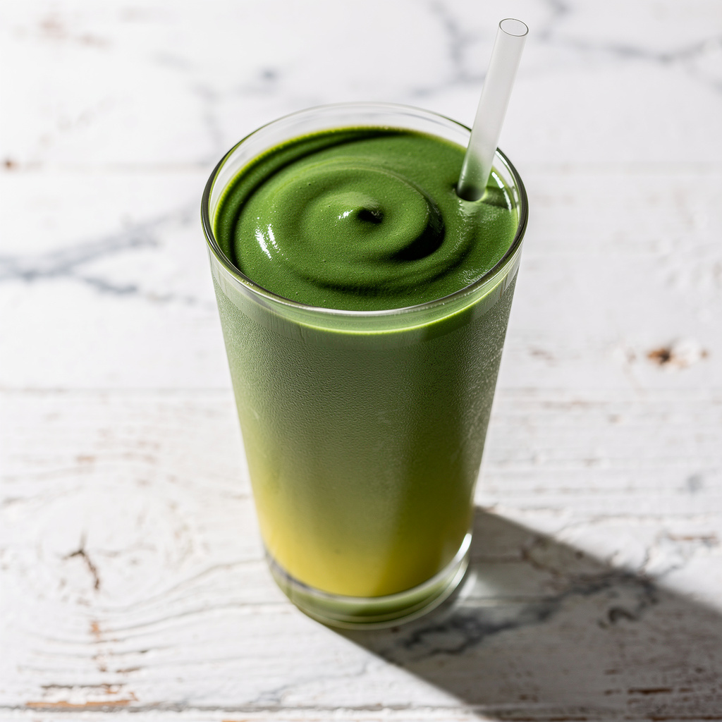 Pineapple Spirulina Smoothie