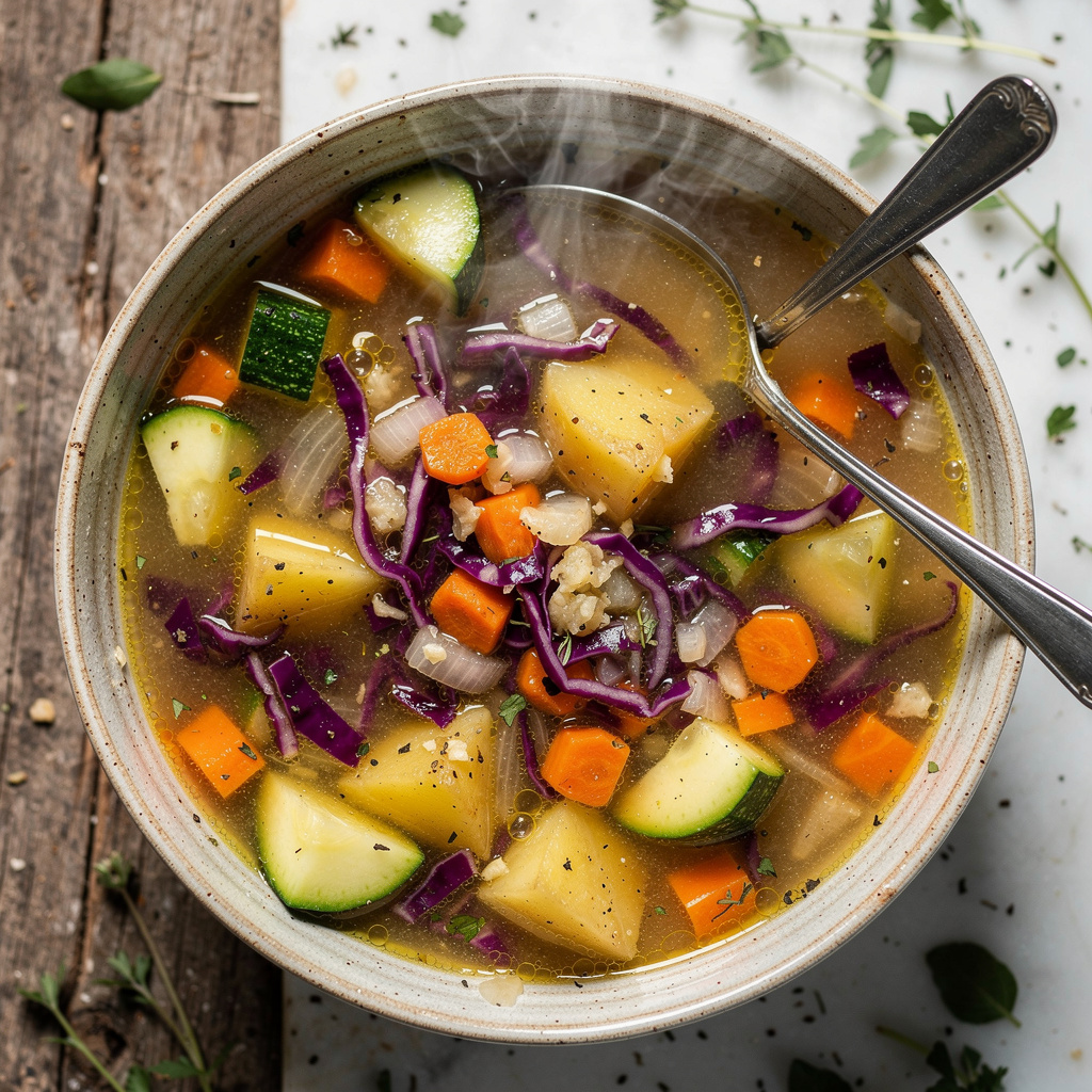Crockpot Veggie Soup
