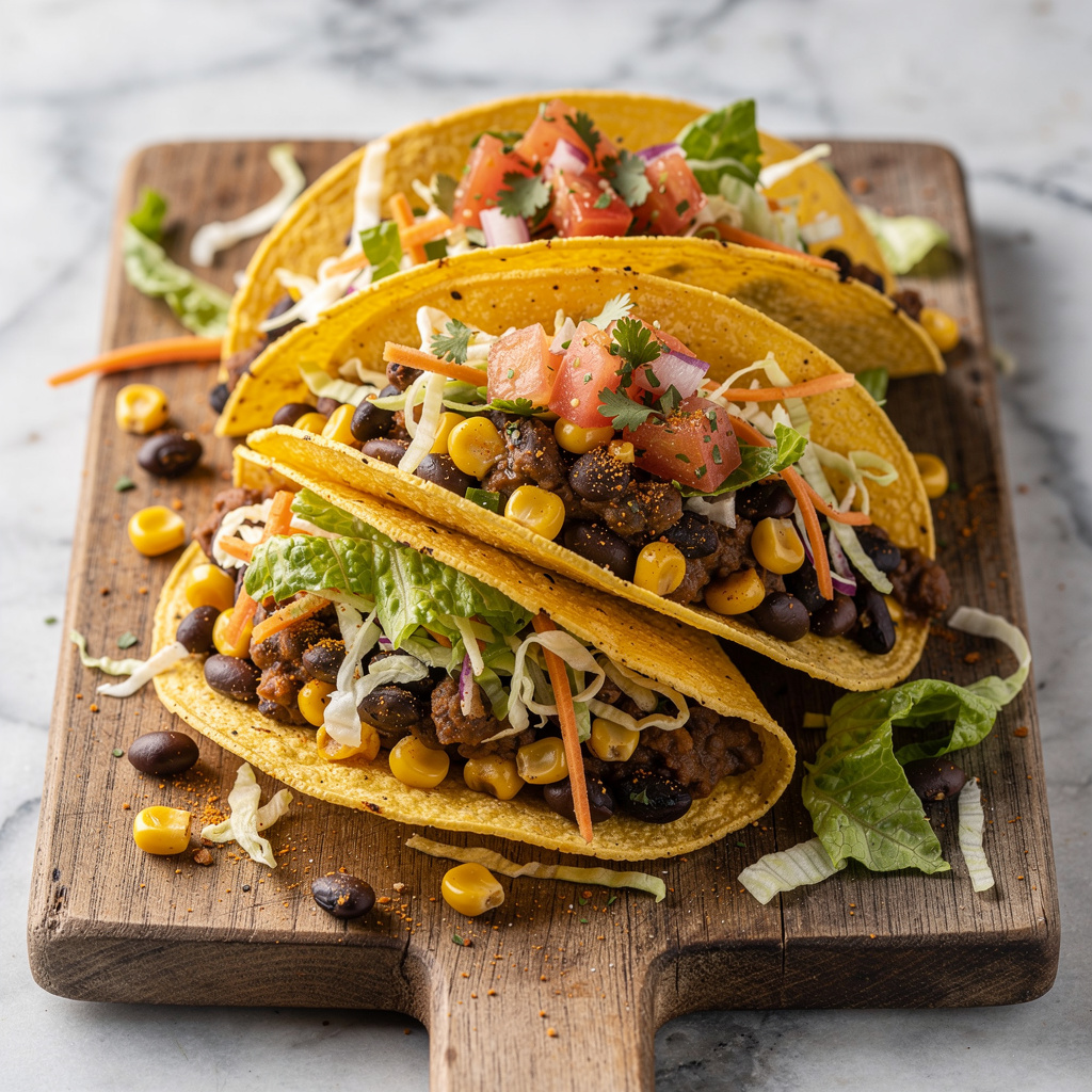 20-Minute Black Bean Tacos