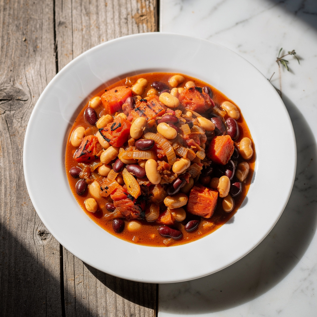 Slow-Cooker Vegan Cassoulet