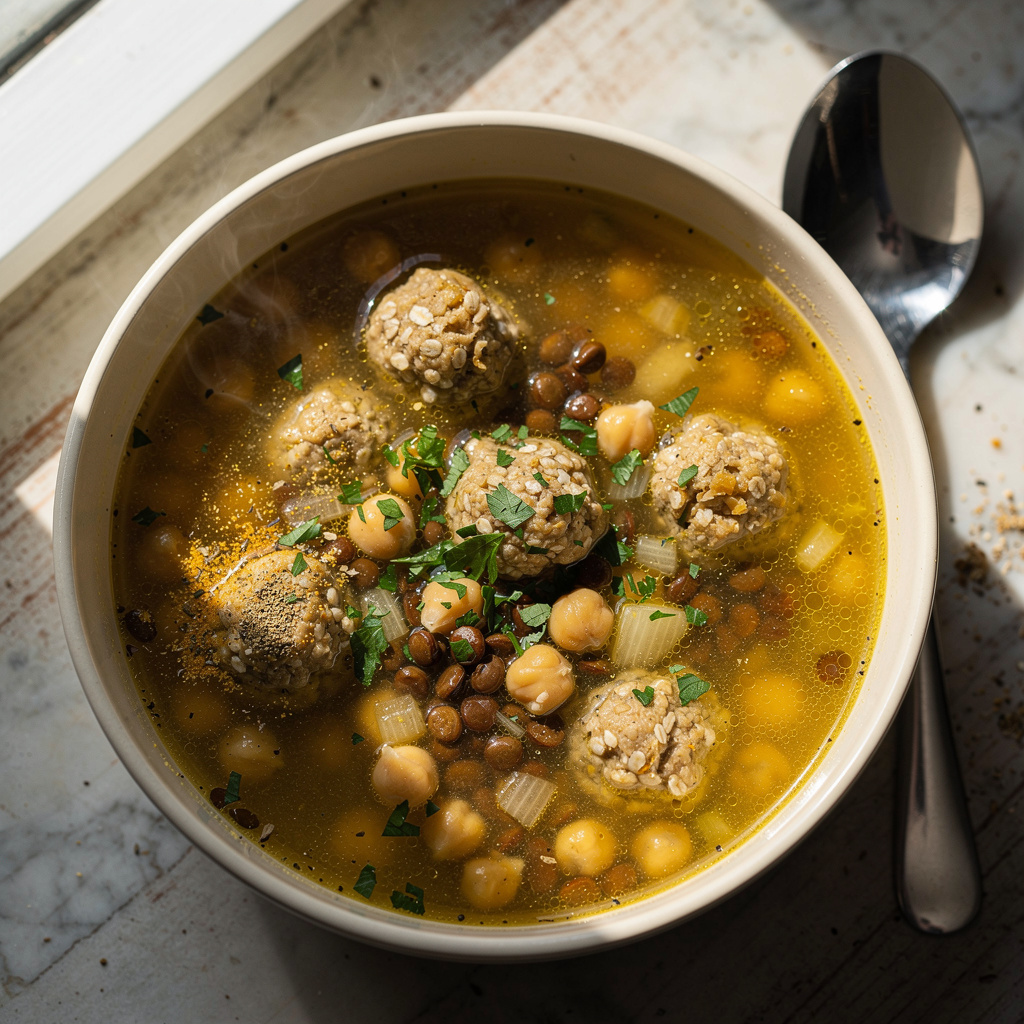 Vegan Italian Wedding Soup