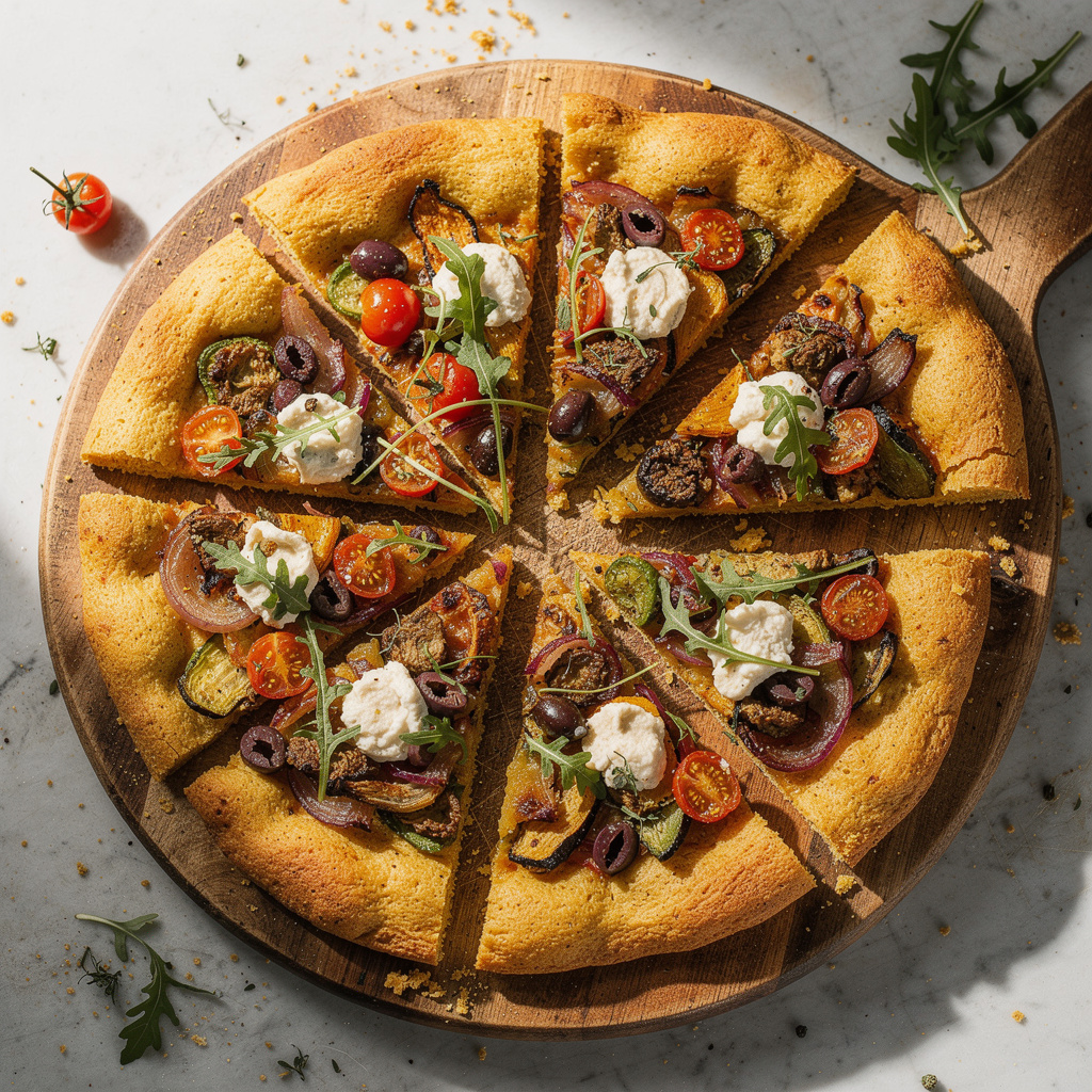 Chickpea Flour Pizza Crust (Gluten-Free), Plus Topping Ideas