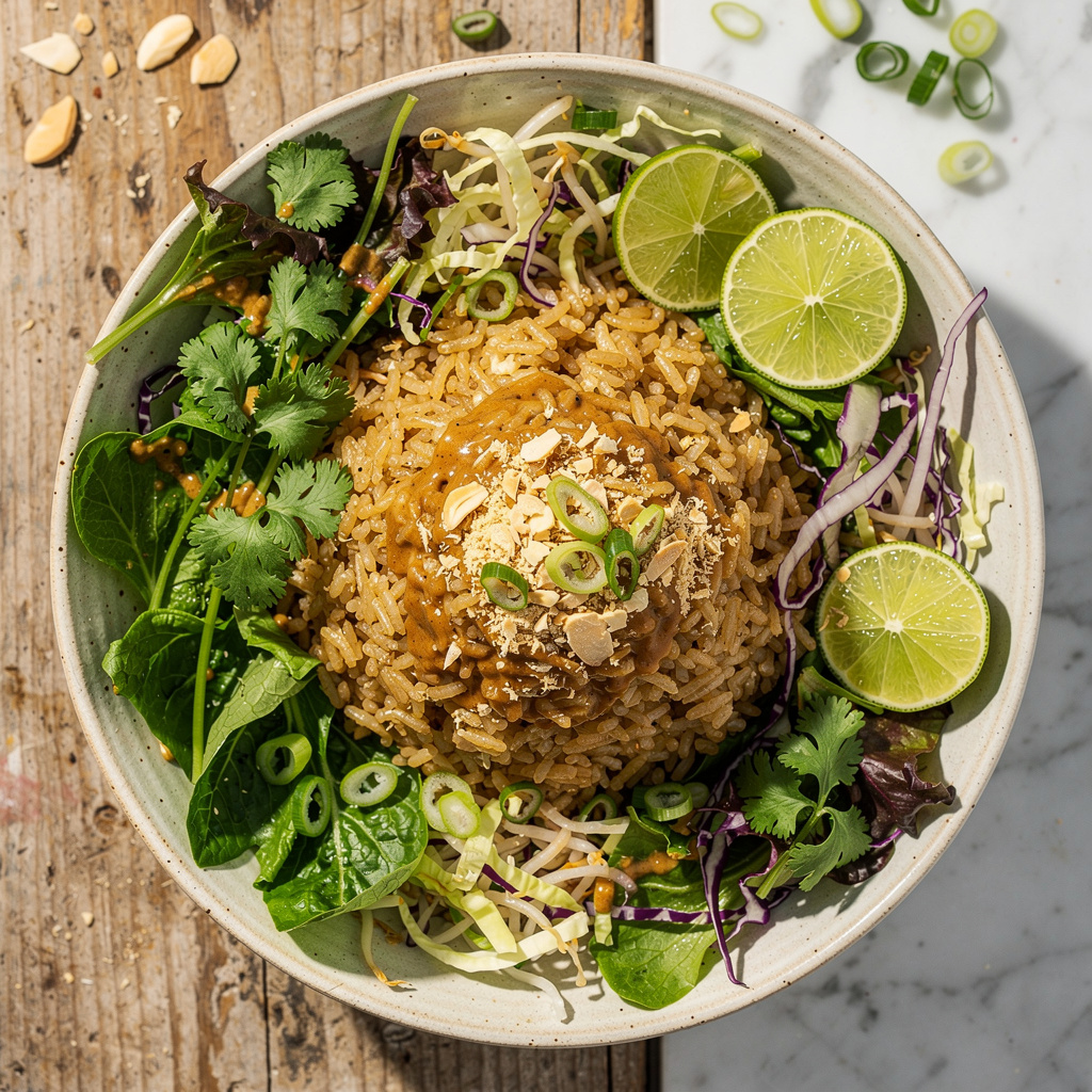 Thai Rice Salad Bowls