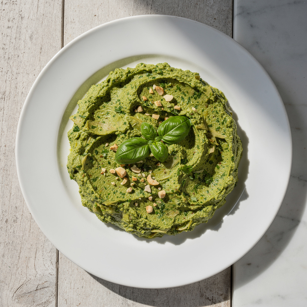 Pesto Artichoke Spread