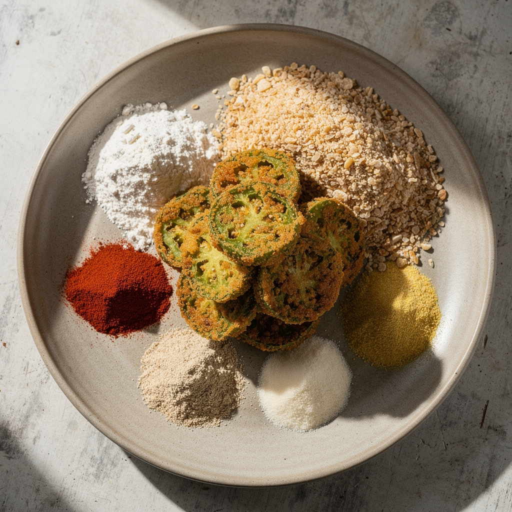 Air-Fried Green Tomatoes