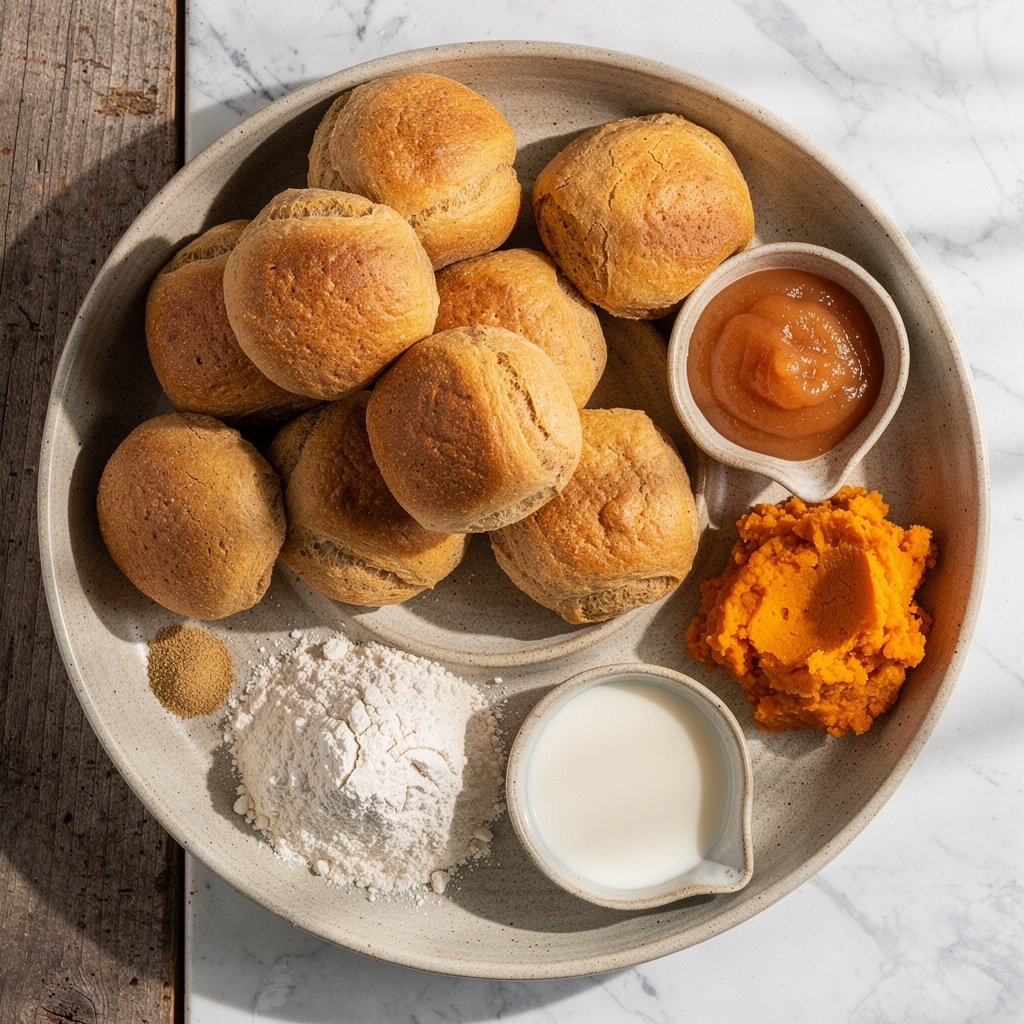 Single-Rise Sweet Potato Dinner Rolls