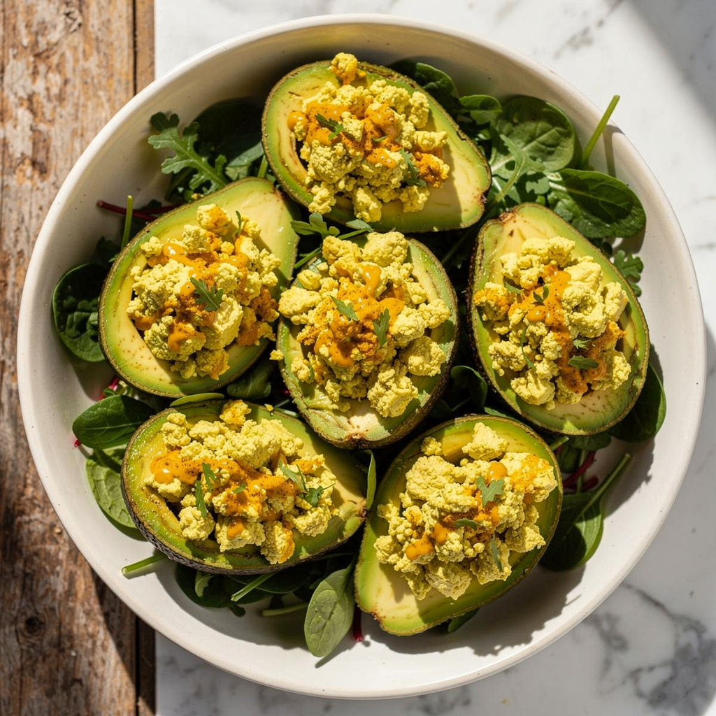 Tofu “Egg Salad” Boats