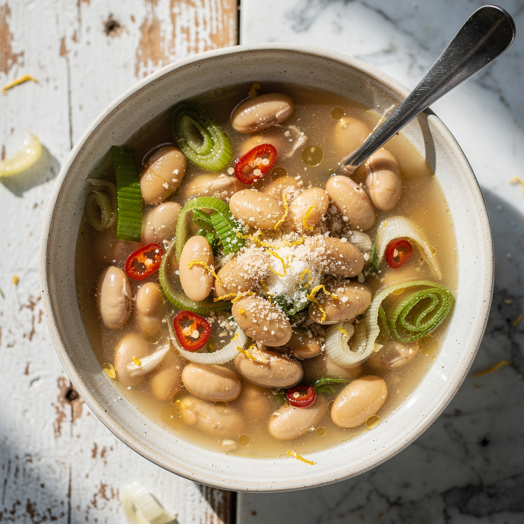 Miso Brothy Beans
