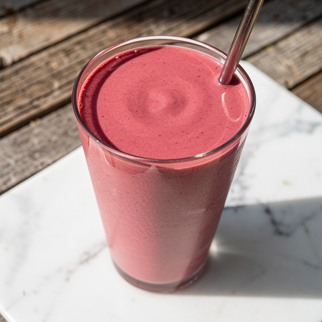 Vegan Cherry–Almond–Kale Metabolic Smoothie