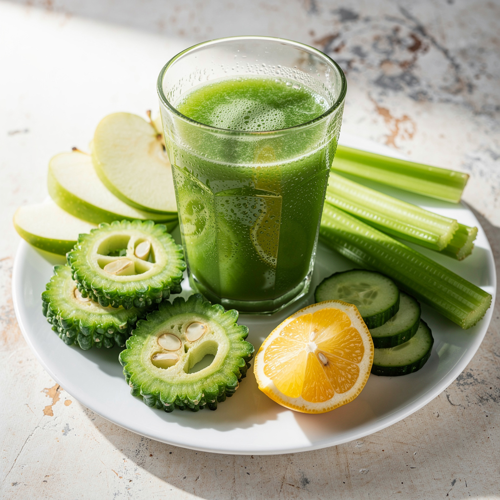 Green Bitter Melon Juice