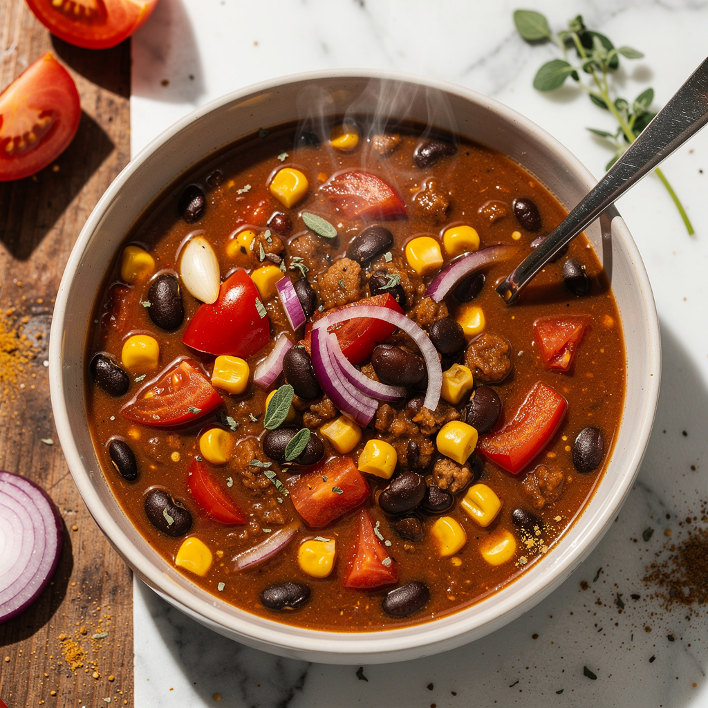 Black Bean and Corn Chili