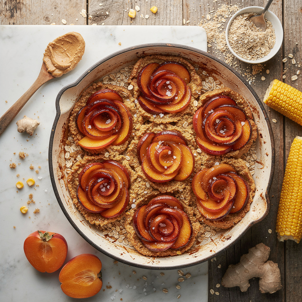 Plum Rosette Tarts