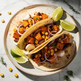 Spiced Sweet Potato Tacos