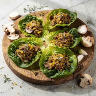 Vegetarian Lettuce Wraps