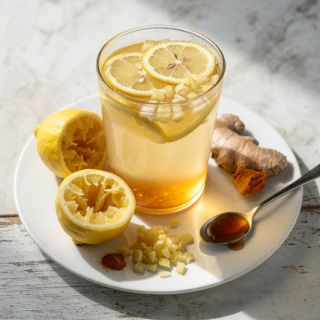 Lemon Honey Ginger Water