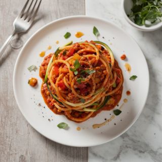 Vegetarian Bolognese (Quick & Easy!)