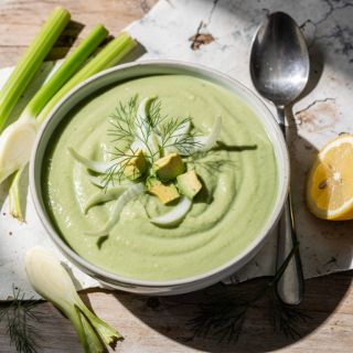 Raw Creamed Fennel Soup