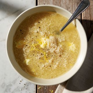 Egg and Lemon Soup with Quinoa