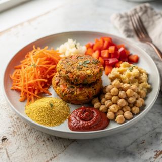Sneaky Chickpea Burgers