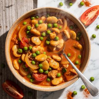 Spanish-Style Fava Beans