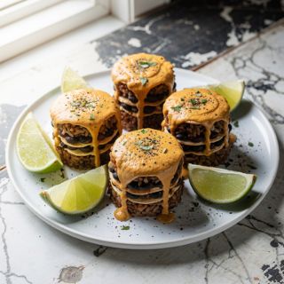 4-Layer Enchilada Cakes