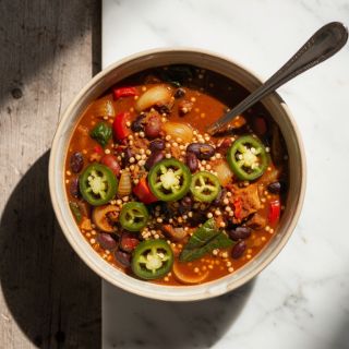 Hearty Vegan Red Bean Chili