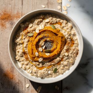Pumpkin Spice Overnight Oats