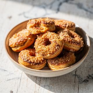 Coconut Crunch Donuts (Hostess Copycat)