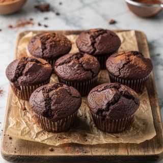 Healthy Chocolate Muffins