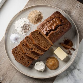 Healthy Gingerbread Loaf