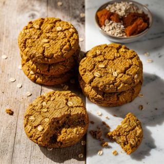 Pumpkin Oatmeal Cookies