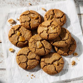 Gluten-Free Gingersnap Cookies