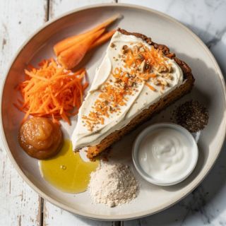Vegan Gluten-Free Carrot Cake (dairy-free cream cheese frosting!)
