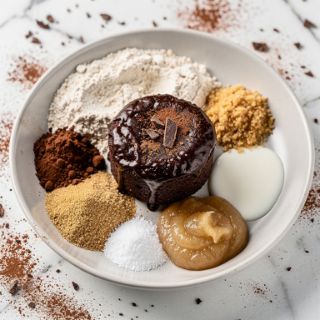 Vegan Chocolate Mug Cake (1-minute!)