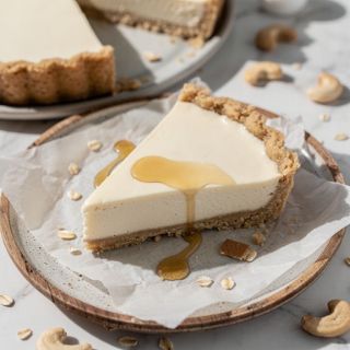 No-Bake Vegan Vanilla Cookie Pie (gluten-free!)