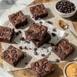 Vegan Black Bean Brownies (gluten-free!)