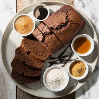 Vegan Gluten-Free Gingerbread Loaf