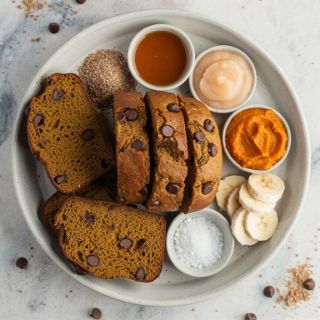 Vegan Chocolate Chip Pumpkin Bread