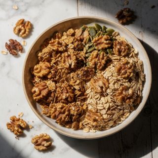Vegan Maple Walnut Granola