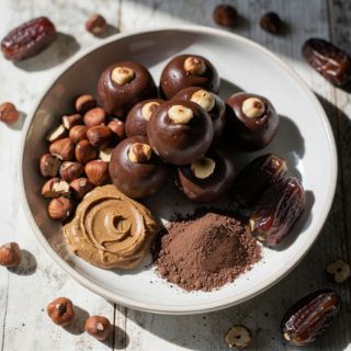 Vegan Nutella Fudge Balls (Gluten-Free)