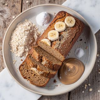 Tahini Banana Bread
