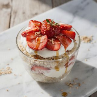 Strawberry Quinoa Parfait