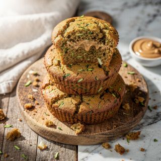 Flourless Zucchini Muffins