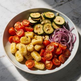Mediterranean Gnocchi (easy & healthy dinner!)
