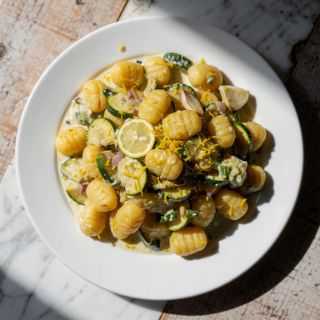One Pan Lemon Gnocchi