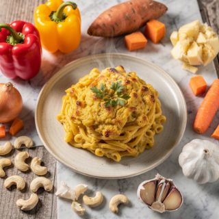 Hidden Veggie Mac and Cheese (vegan!)