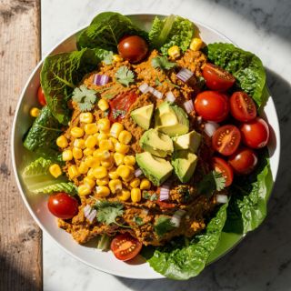 Easy Vegan Taco Salad