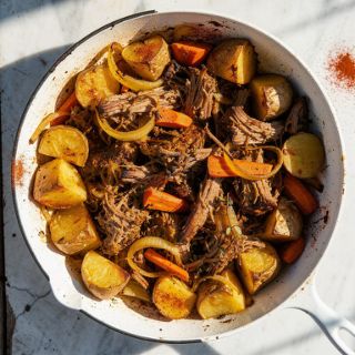 Vegan Jackfruit Brisket (Jewish-Style)
